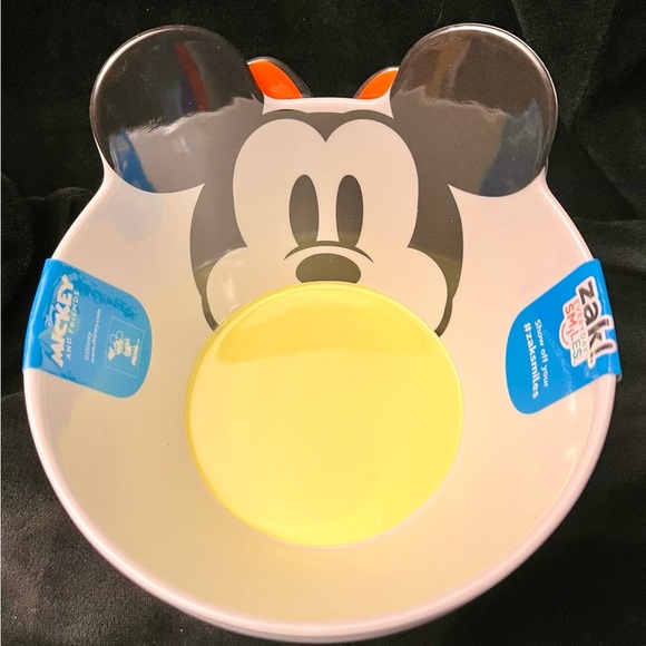 Zak! Set Mickey and Minnie Mouse Bowls Snacks Disneyana Walt Disney New Tag Gift - Picture 3 of 14